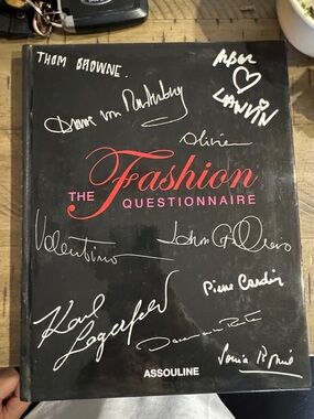 The Fashion Questionnaire- Assouline Hardcover